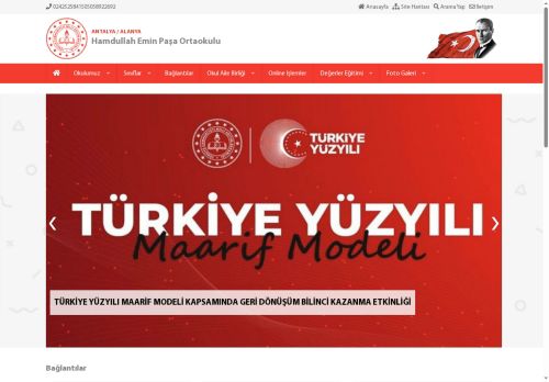 ANTALYA / ALANYA - Hamdullah Emin Paşa Ortaokulu