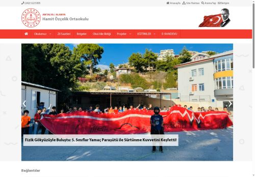 ANTALYA / ALANYA - Hamit Özçelik Ortaokulu