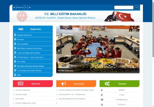 ANTALYA / ALANYA - Kestel Alantur Ayhan Şahenk İlkokulu