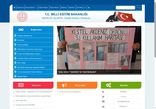 ANTALYA / ALANYA - Kestel Akdeniz Ortaokulu