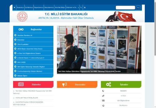 ANTALYA / ALANYA - Mahmutlar Halil Ülker Ortaokulu