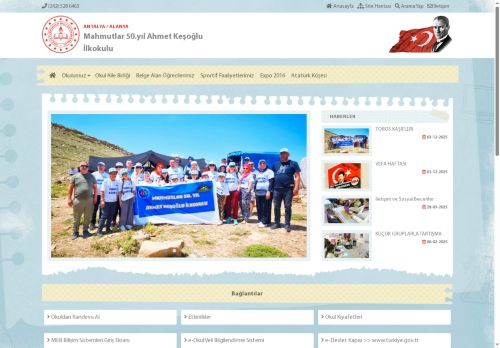 ANTALYA / ALANYA - Mahmutlar 50.yıl Ahmet Keşoğlu İlkokulu