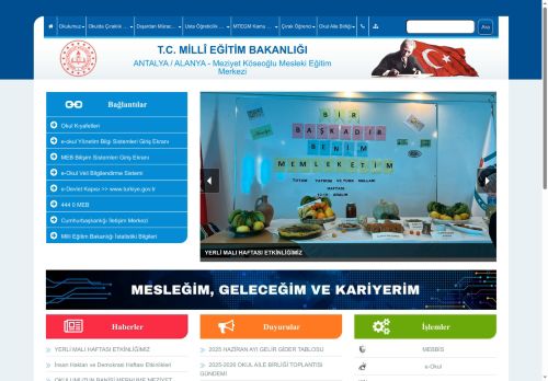 ANTALYA / ALANYA - Meziyet Köseoğlu Mesleki Eğitim Merkezi