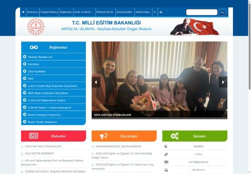 ANTALYA / ALANYA - Nezihat-Abdullah Doğan İlkokulu