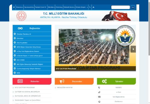 ANTALYA / ALANYA - Nezihe Türktaş Ortaokulu