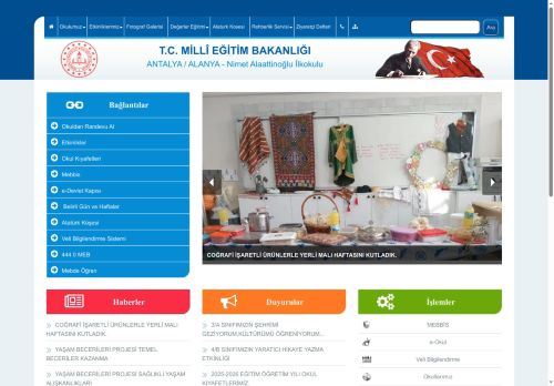 ANTALYA / ALANYA - Nimet Alaattinoğlu İlkokulu