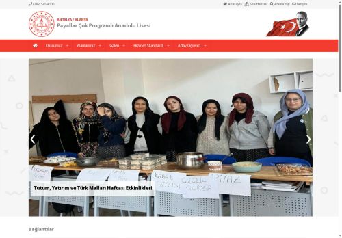 ANTALYA / ALANYA - Payallar Çok Programlı Anadolu Lisesi