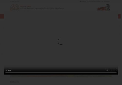 ANTALYA / ALANYA - Sakine Nesibe Zamanoğlu Özel Eğitim Uygulama Okulu I. Kademe