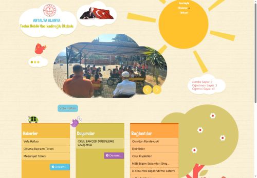 ANTALYA / ALANYA - Toslak Nebile Hacıkadiroğlu İlkokulu