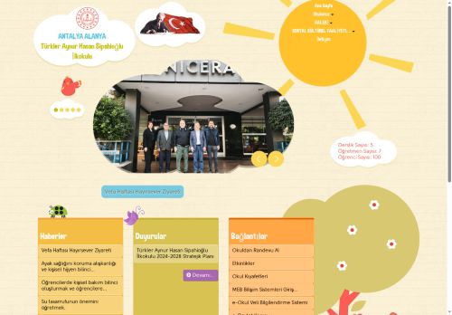 ANTALYA / ALANYA - Türkler Aynur Hasan Sipahioğlu İlkokulu