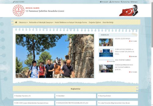 ANTALYA / ALANYA - 15 Temmuz Şehitler Anadolu Lisesi