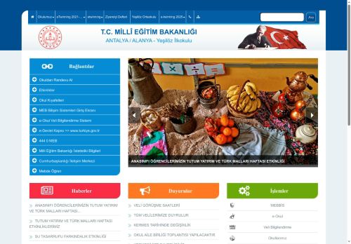 ANTALYA / ALANYA - Yeşilöz İlkokulu