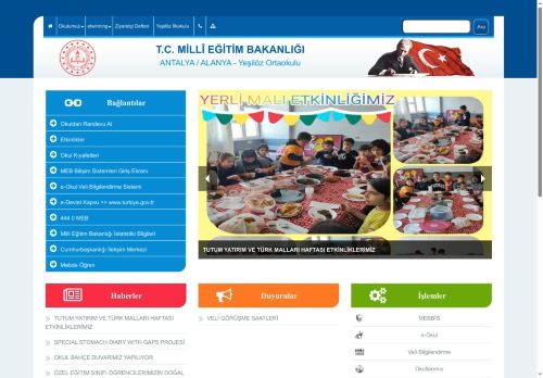 ANTALYA / ALANYA - Yeşilöz Ortaokulu