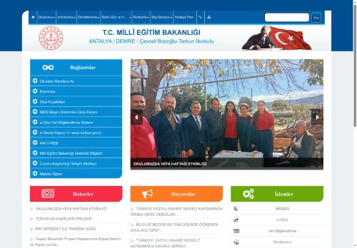 ANTALYA / DEMRE - Çevreli Bozoğlu-Tarkun İlkokulu