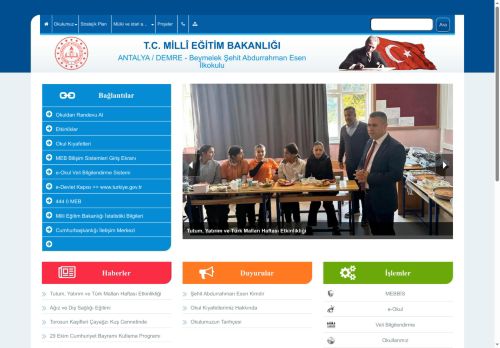 ANTALYA / DEMRE - Beymelek Şehit Abdurrahman Esen İlkokulu