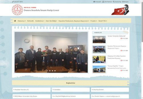 ANTALYA / DEMRE - Demre Anadolu İmam Hatip Lisesi