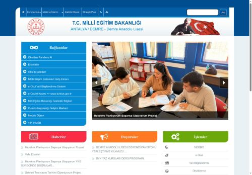 ANTALYA / DEMRE - Demre Anadolu Lisesi