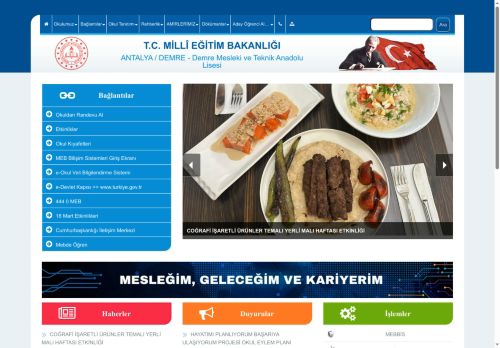 ANTALYA / DEMRE - Demre Mesleki ve Teknik Anadolu Lisesi