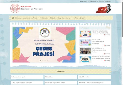 ANTALYA / DEMRE - Hacımusaoğlu Anaokulu