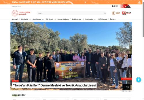 MEB ANTALYA - DEMRE İLÇE MİLLÎ EĞİTİM MÜDÜRLÜĞÜ