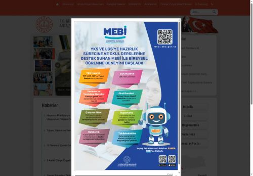 ANTALYA / DEMRE - Şehit Hüseyin Topkaya Ortaokulu