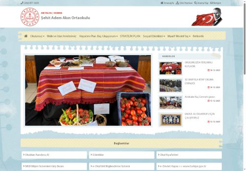 ANTALYA / DEMRE - Şehit Adem Akın Ortaokulu