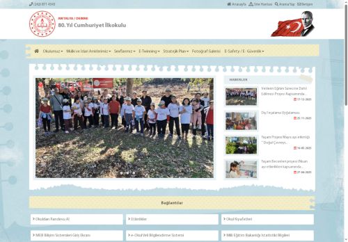 ANTALYA / DEMRE - 80. Yıl Cumhuriyet İlkokulu