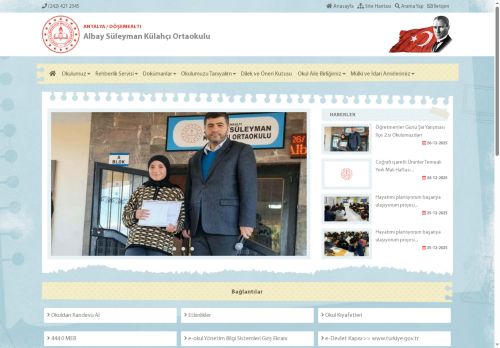 ANTALYA / DÖŞEMEALTI - Albay Süleyman Külahçı Ortaokulu