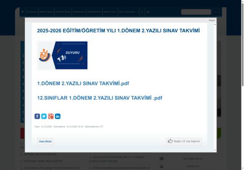 ANTALYA / DÖŞEMEALTI - Antalya Erünal Sosyal Bilimler Lisesi