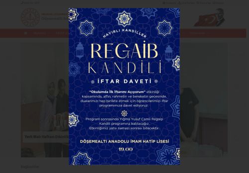 ANTALYA / DÖŞEMEALTI - Döşemealtı Anadolu İmam Hatip Lisesi