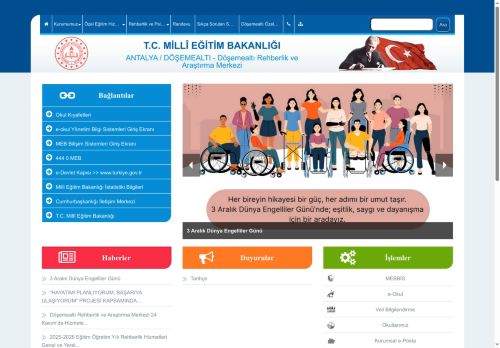 ANTALYA / DÖŞEMEALTI - Döşemealtı Rehberlik ve Araştırma Merkezi