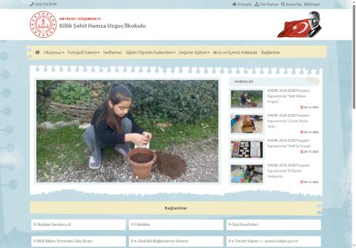 ANTALYA / DÖŞEMEALTI - Killik Şehit Hamza Uzguç İlkokulu
