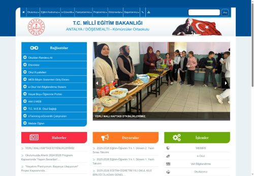 ANTALYA / DÖŞEMEALTI - Kömürcüler Ortaokulu