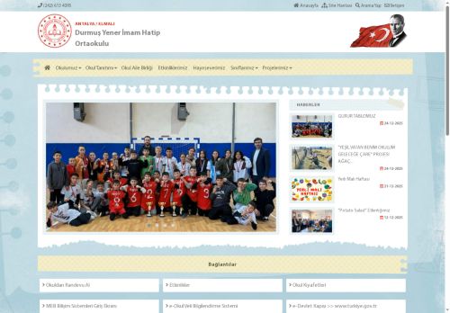 ANTALYA / ELMALI - Durmuş Yener İmam Hatip Ortaokulu