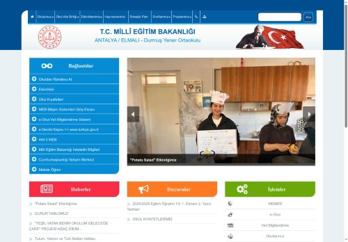 ANTALYA / ELMALI - Durmuş Yener Ortaokulu