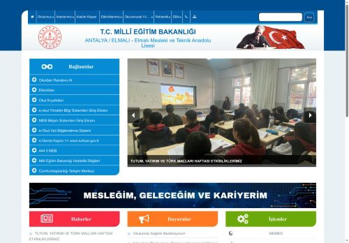 ANTALYA / ELMALI - Elmalı Mesleki ve Teknik Anadolu Lisesi