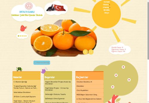 ANTALYA / ELMALI - Eskihisar Şehit Nuri Çavdar İlkokulu