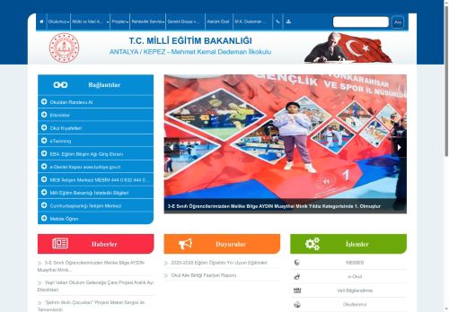 ANTALYA / KEPEZ - Mehmet Kemal Dedeman İlkokulu