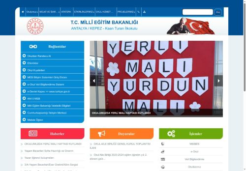 ANTALYA / KEPEZ - Kaan Turan İlkokulu