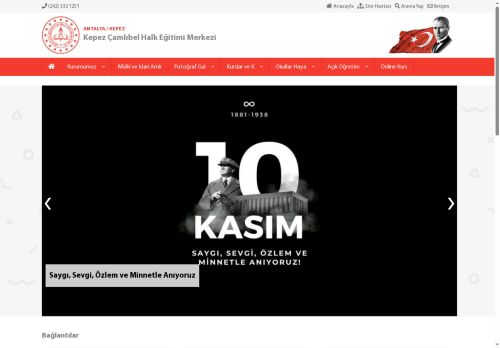 ANTALYA / KEPEZ - Kepez Çamlıbel Halk Eğitimi Merkezi