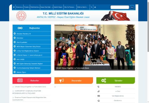 ANTALYA / KEPEZ - Kepez Özel Eğitim Meslek Lisesi