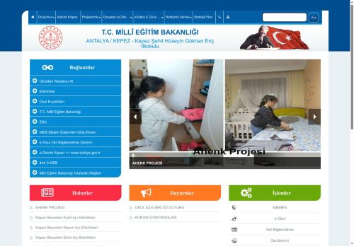 ANTALYA / KEPEZ - Kepez Şehit Hüseyin Gökhan Eriç İlkokulu