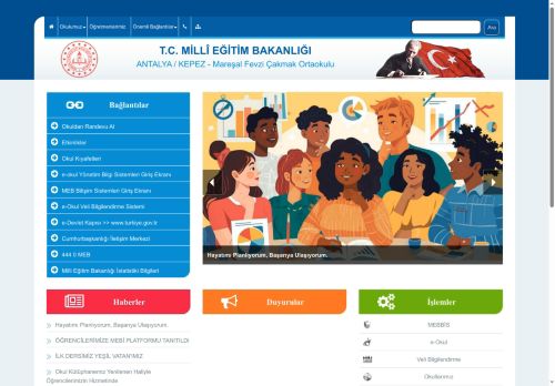 ANTALYA / KEPEZ - Mareşal Fevzi Çakmak Ortaokulu