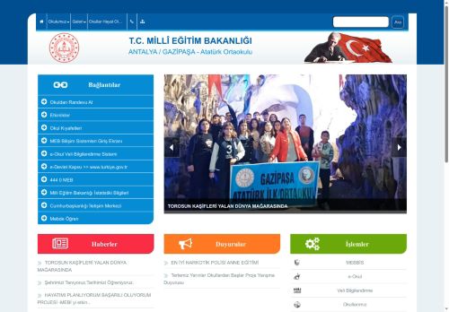 ANTALYA / GAZİPAŞA - Atatürk Ortaokulu