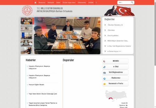 ANTALYA / GAZİPAŞA - Burhan Ortaokulu