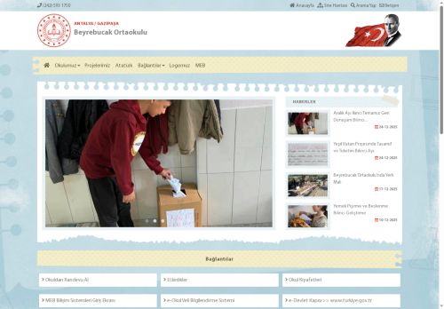 ANTALYA / GAZİPAŞA - Beyrebucak Ortaokulu