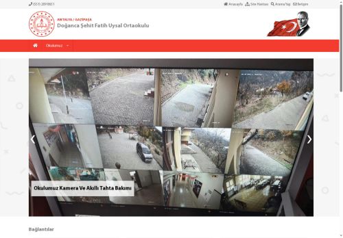 ANTALYA / GAZİPAŞA - Doğanca Şehit Fatih Uysal Ortaokulu