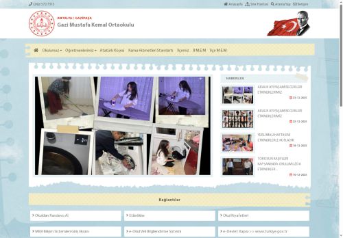 ANTALYA / GAZİPAŞA - Gazi Mustafa Kemal Ortaokulu