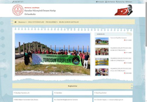 ANTALYA / GAZİPAŞA - Karalar Hüseyinli İmam Hatip Ortaokulu