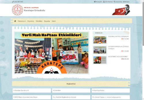 ANTALYA / GAZİPAŞA - Karatepe Ortaokulu